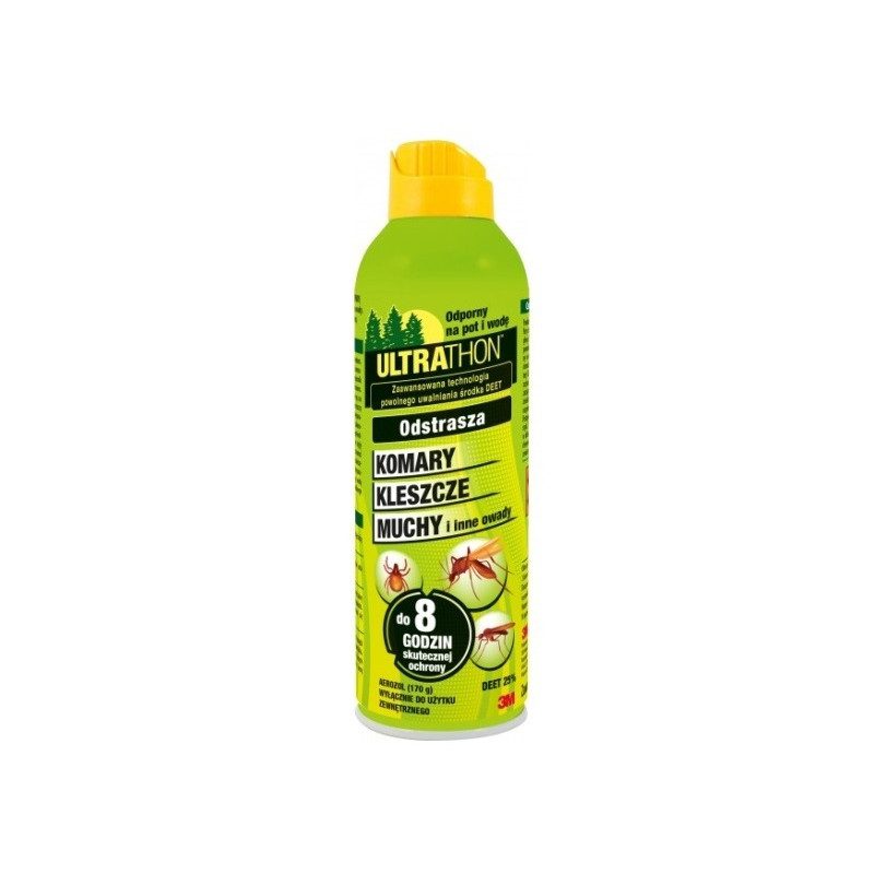 Ultrathon Spray 25% DEET na komary kleszcze owady 177 ml