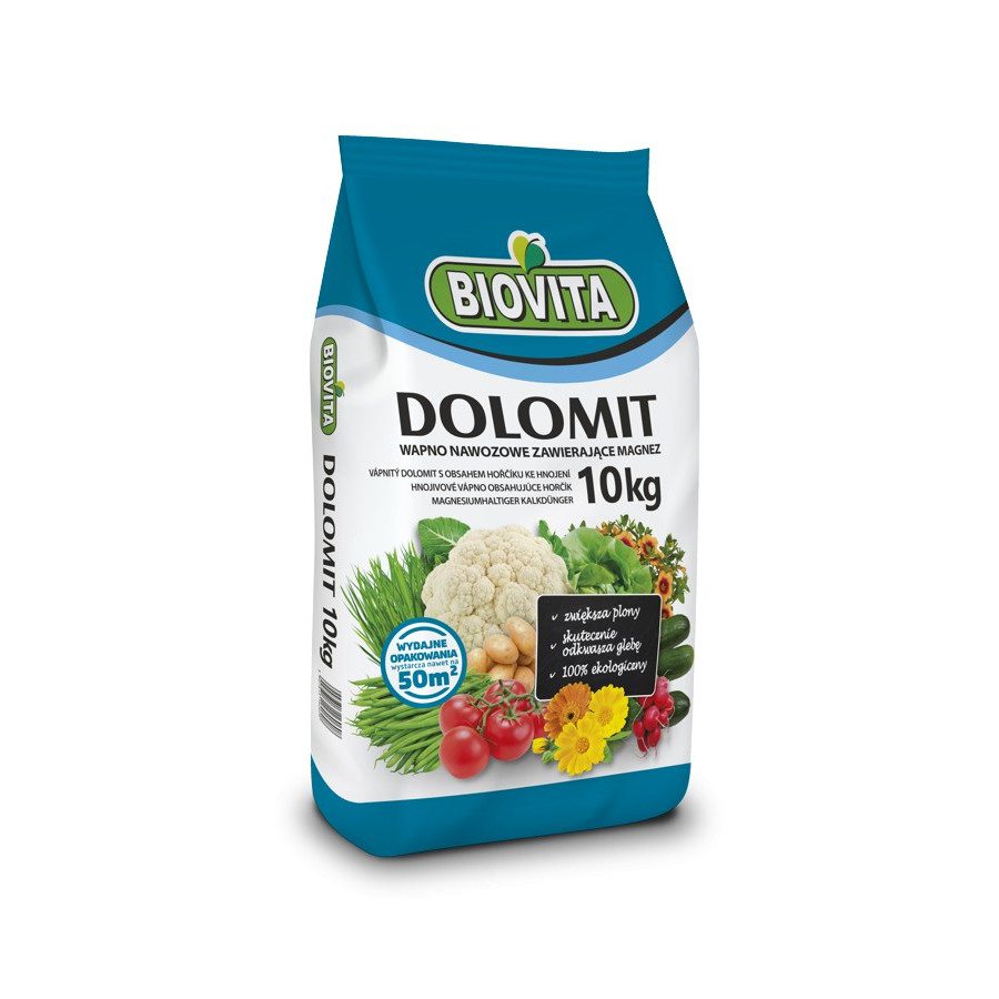 Biovita Nawóz wapniowo-magnezowy DOLOMIT 10kg