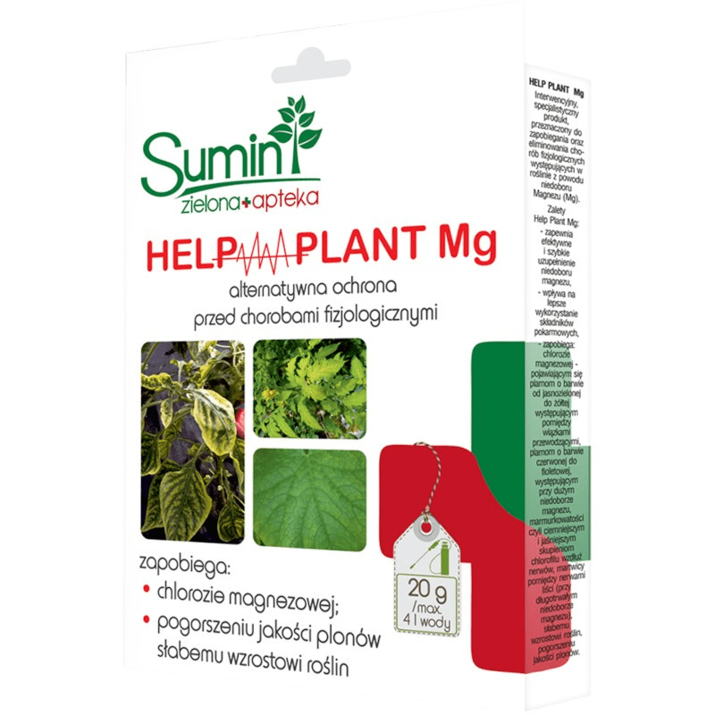 Sumin Help Plant Mg Uzupełnia Niedobory Magnezu Roślin 20g