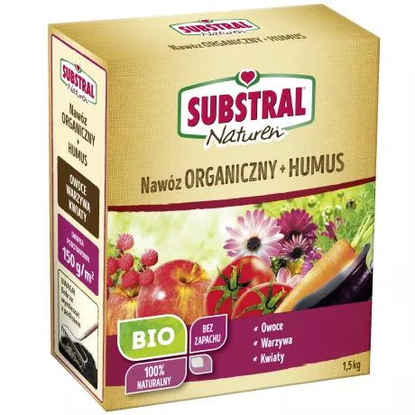 Substral Naturen | EKO Nawóz Organiczny + Hummus Uniwersalny 1,5kg