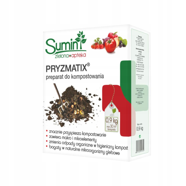 Sumin Komposter Pryzmatix 0,9kg