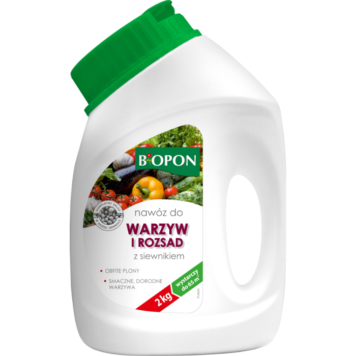 Biopon Nawóz do Warzyw i Rozsad z Siewnikiem 2kg